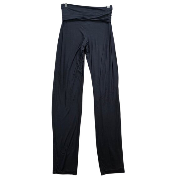 Hanro Jersey Micromodal Yoga Lounge Pant Roll Down Waist Stretch Comfort S LONG - Picture 2 of 9